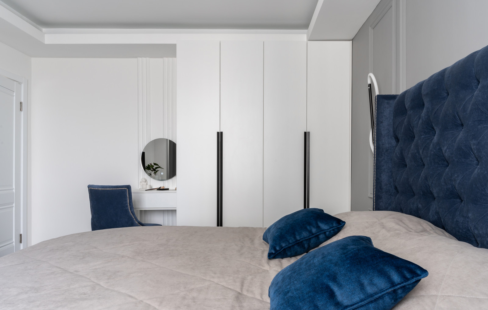 Съемка интерьера спальни в ЖК "Золотой Луч", г. Челябинск