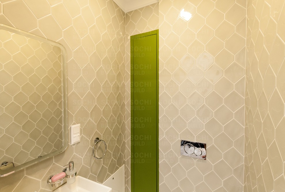 Квартира в ЖК «Актер Гэлакси», 78м², стиль: современная классика. Сочи