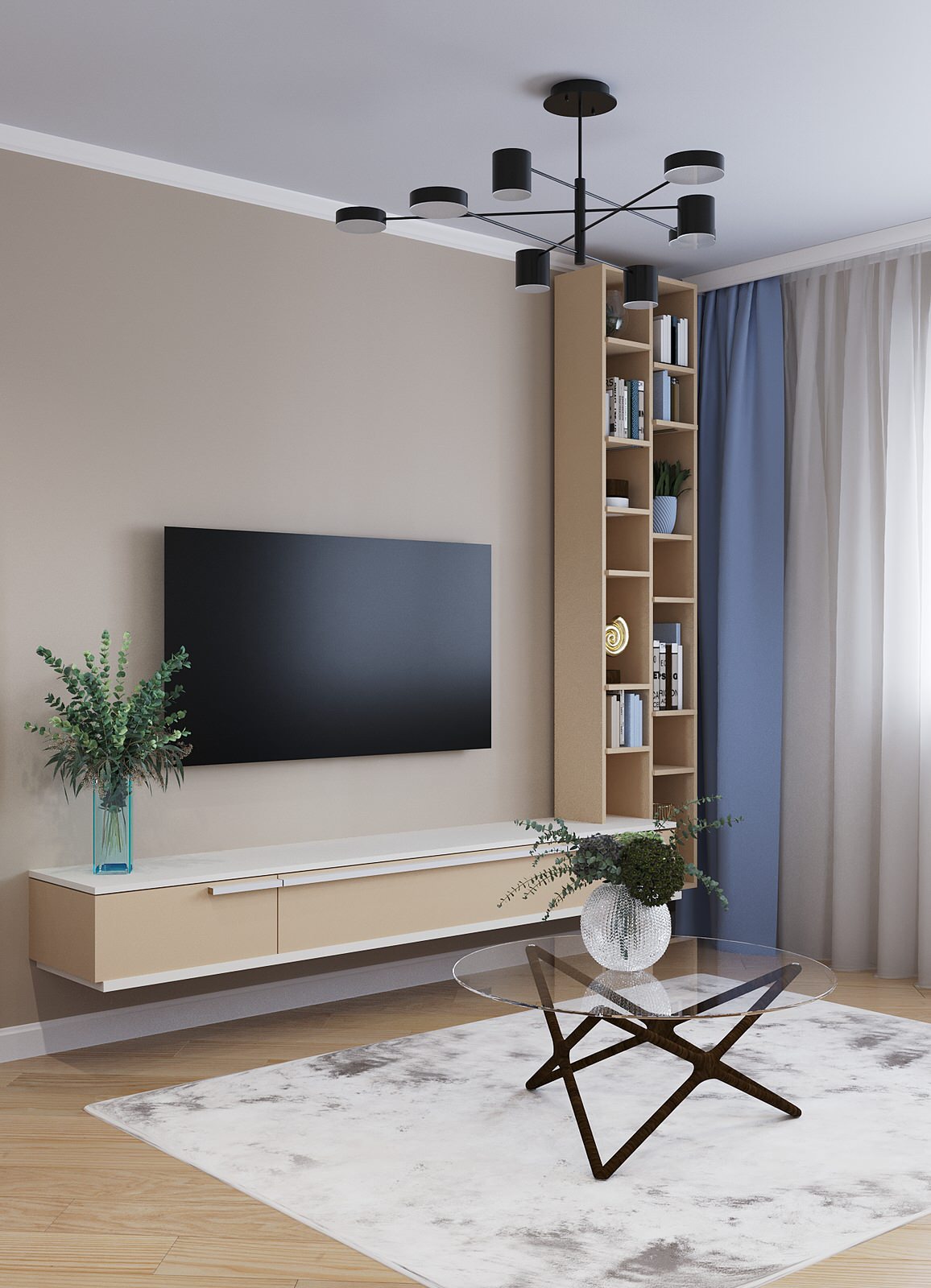 гостиная в современном стиле