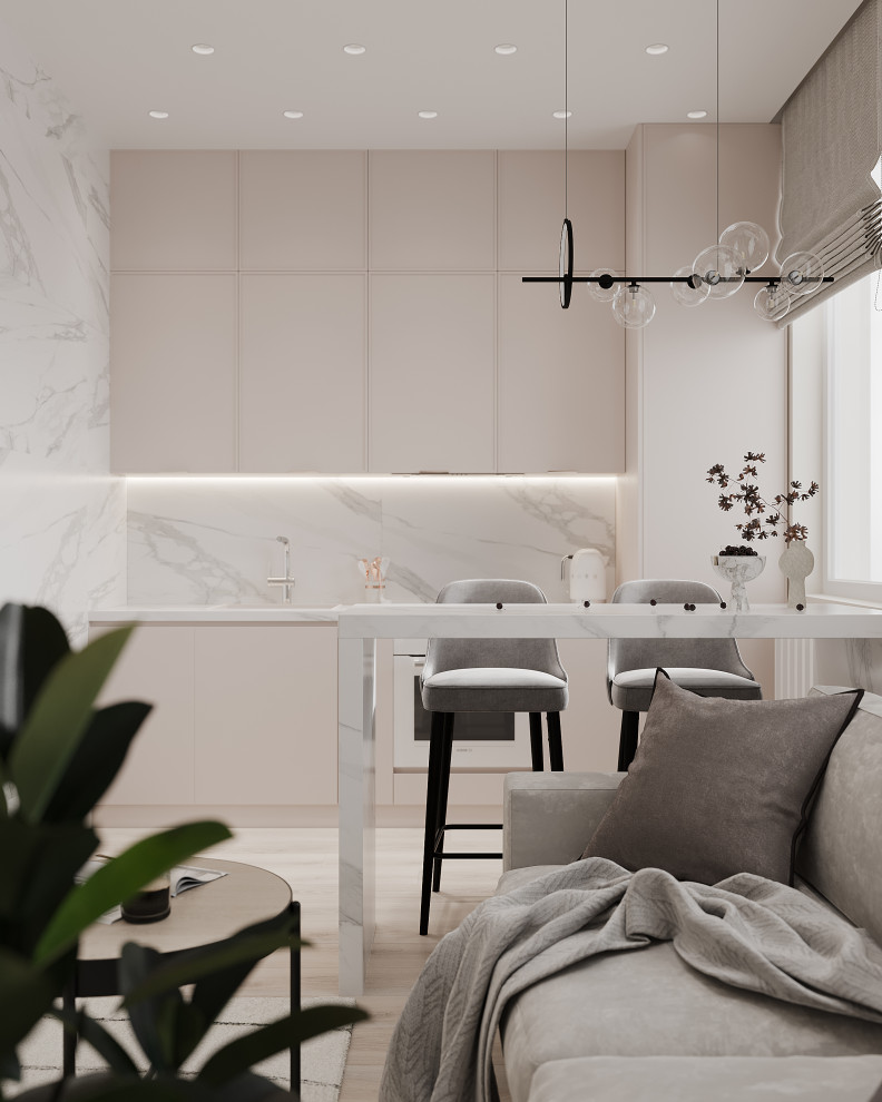 white с террасой