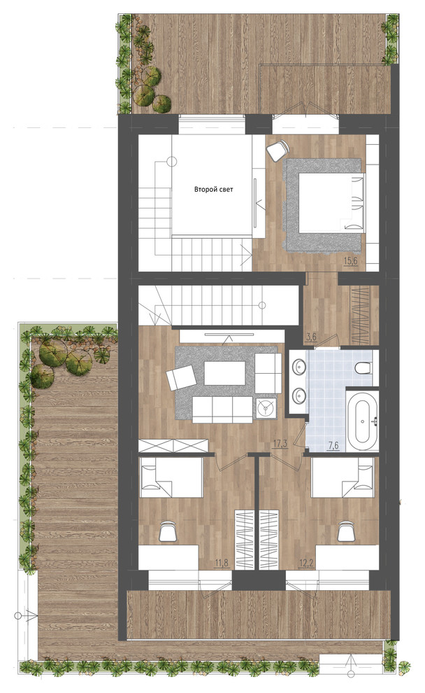 Коттедж 156 кв.м.