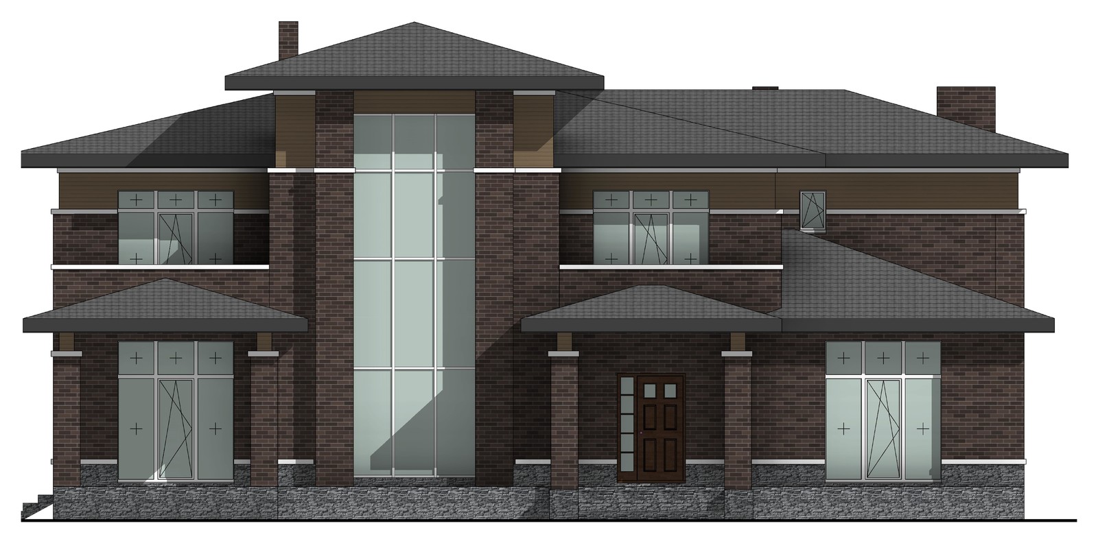 Дом в стиле Райте для Карима