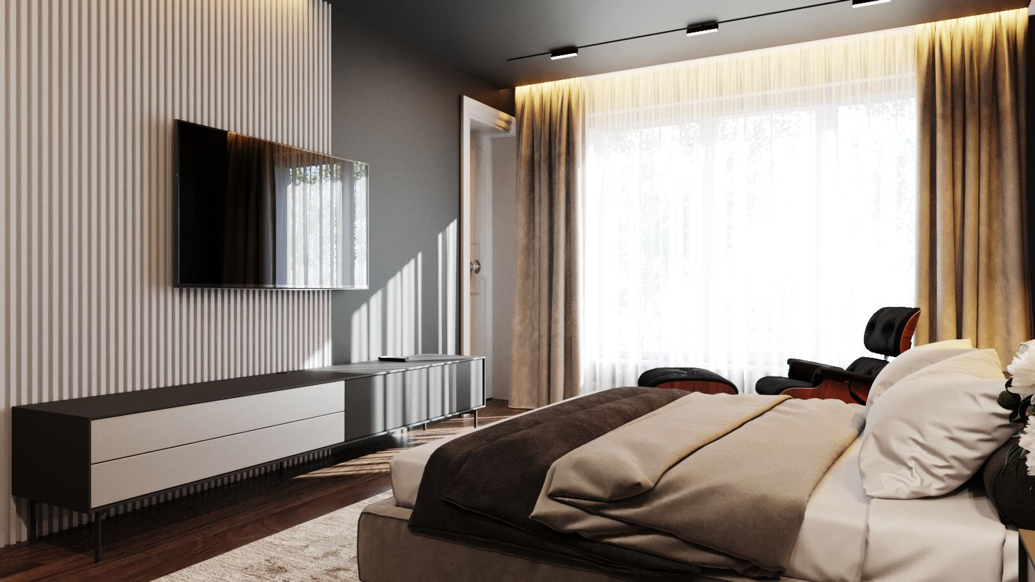 Частный дом // 2 этаж // Дизайн студия Льва Терехова