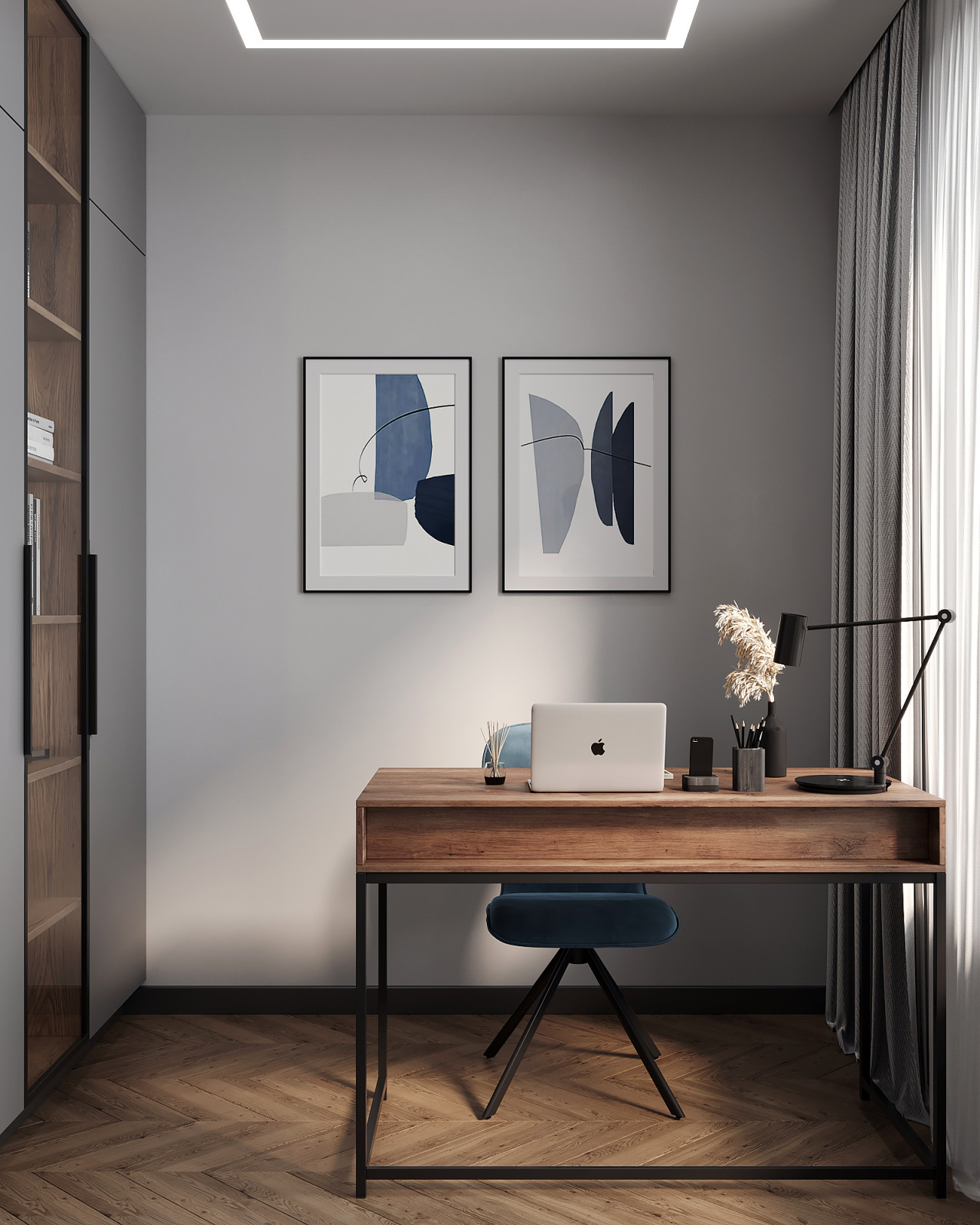 Двухкомнатная квартира для молодой пары в ЖК Черная Речка