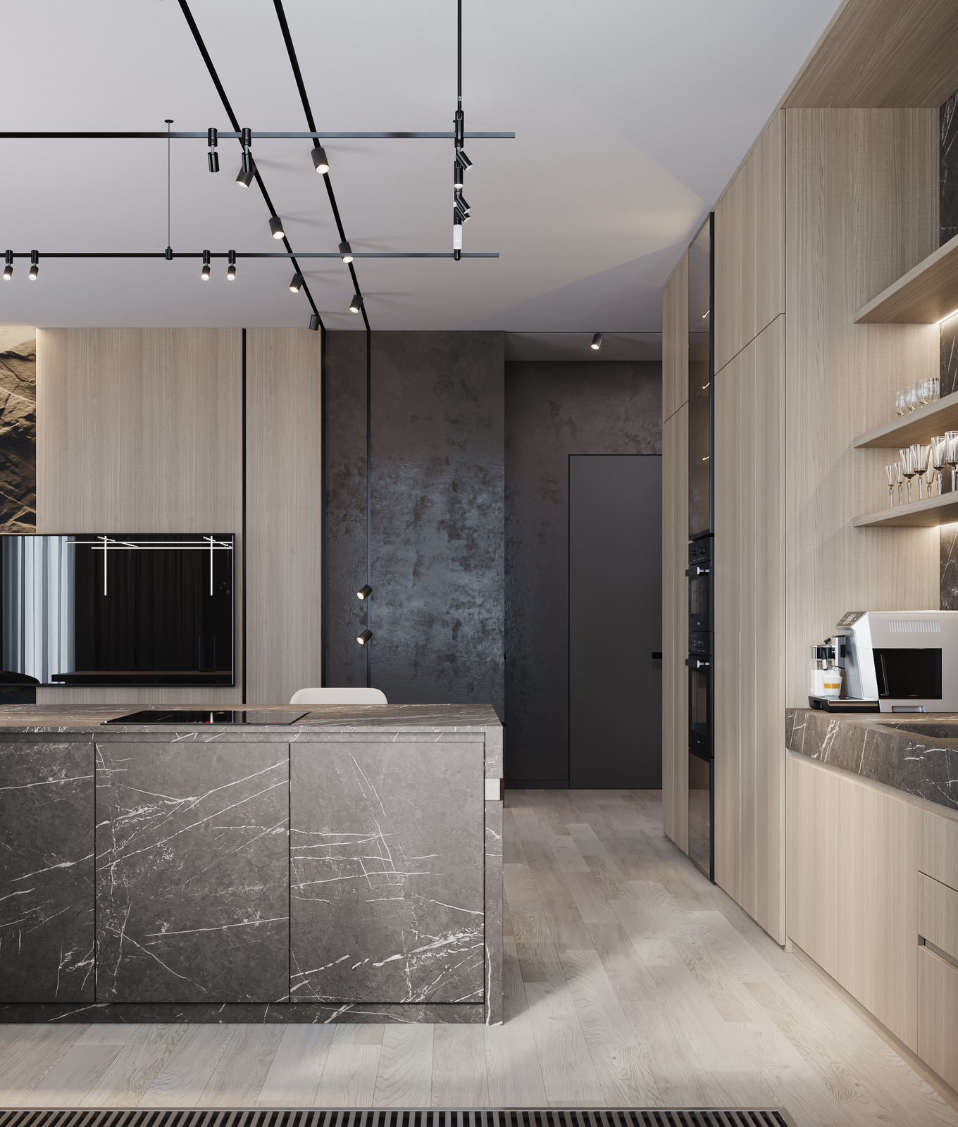 Квартира на Перовском острове 128м²