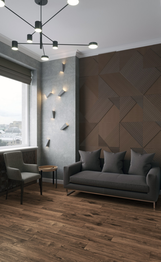 Дизайн офиса, в котором задействованы различные стили