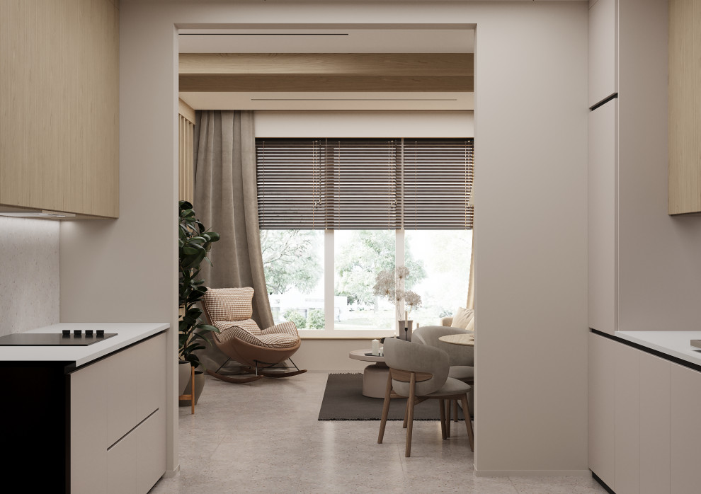 Проект 1 этаж дома 45м2