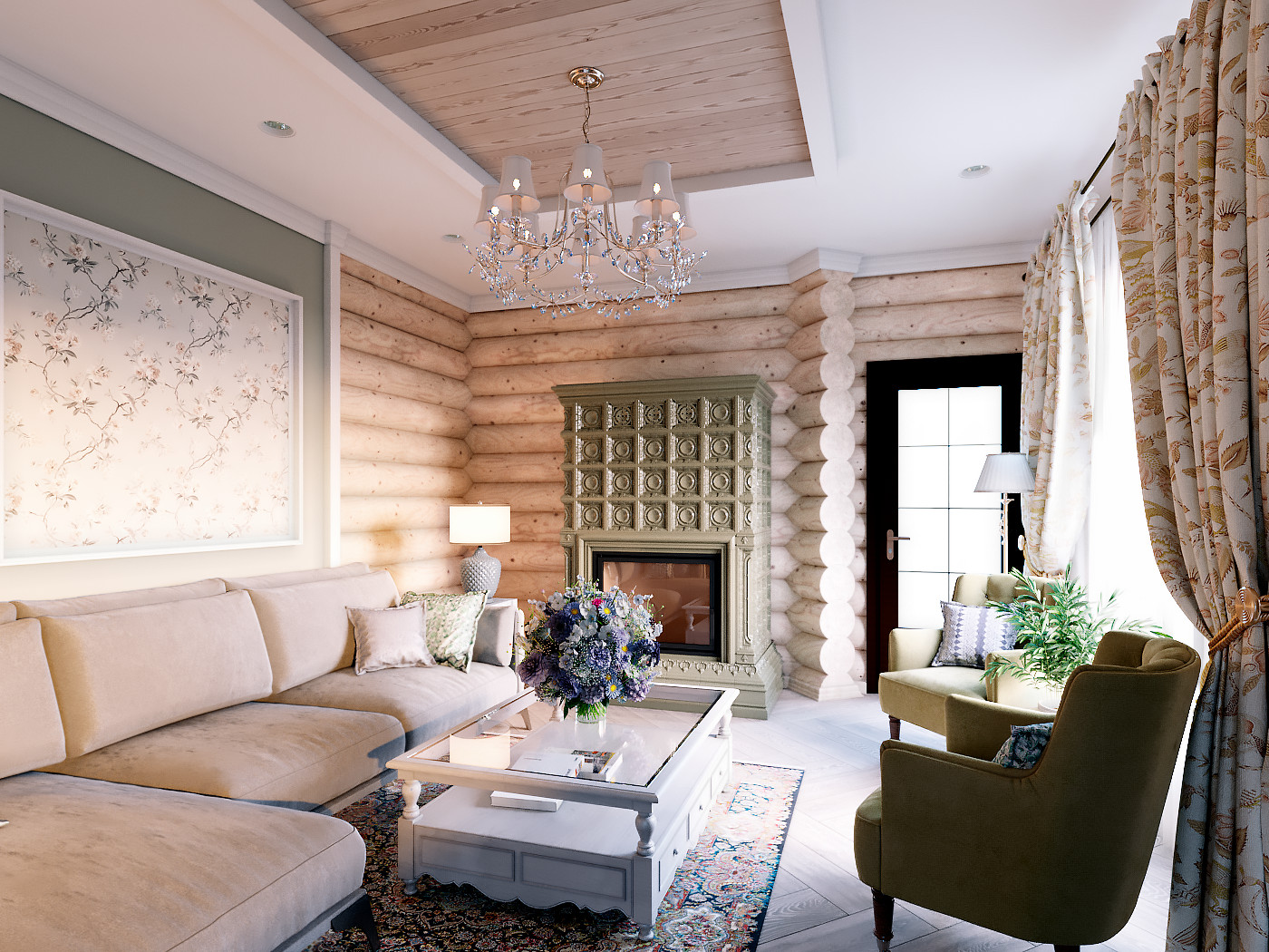 Дом в Оськино