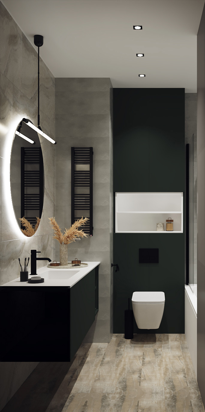 Современная квартира для молодой семьи