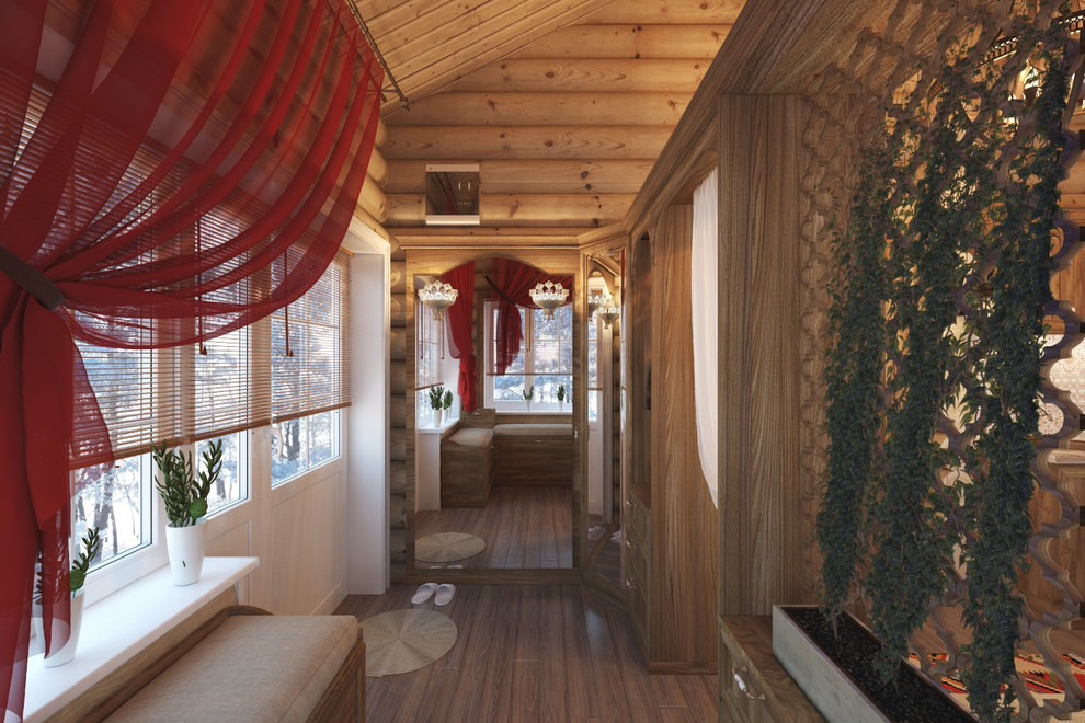 Гостевой дом с сауной для молодой пары, 41 кв.м.