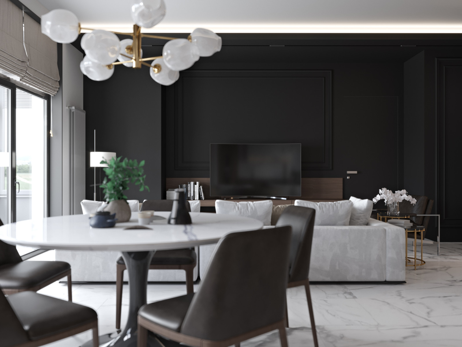 Квартира для состоятелной леди.