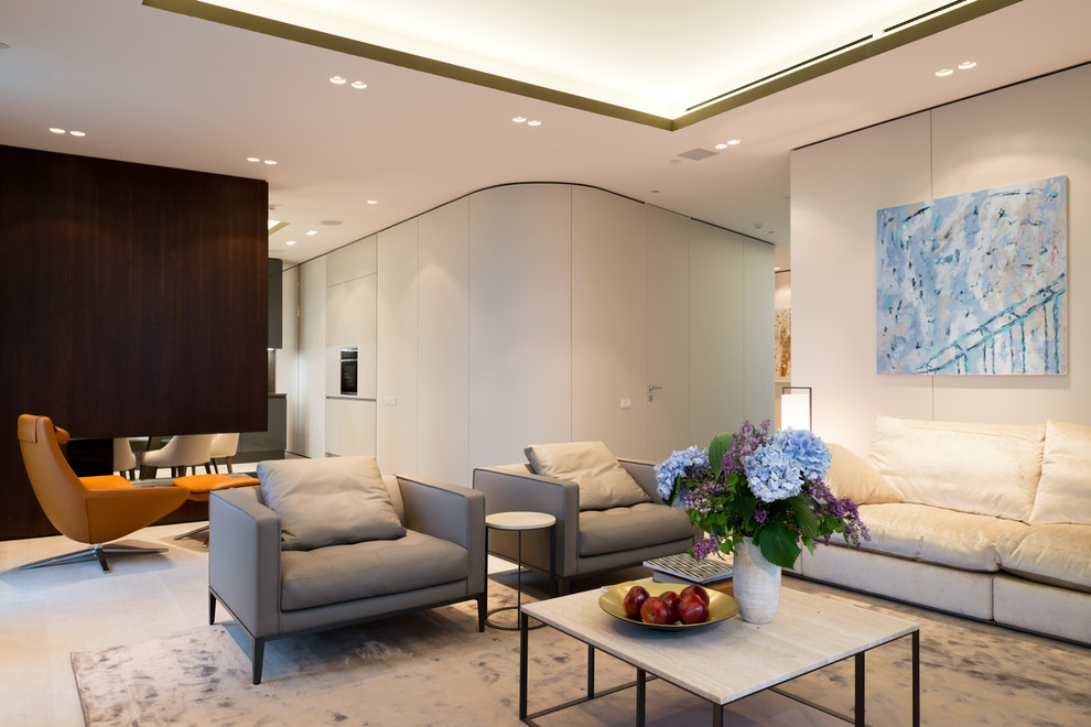 Интерьер апартаментов на 47 этаже