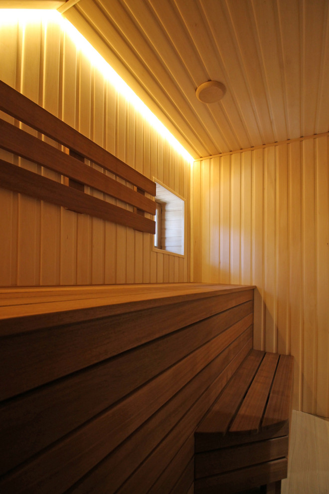 Срубовой коттедж в Рощино