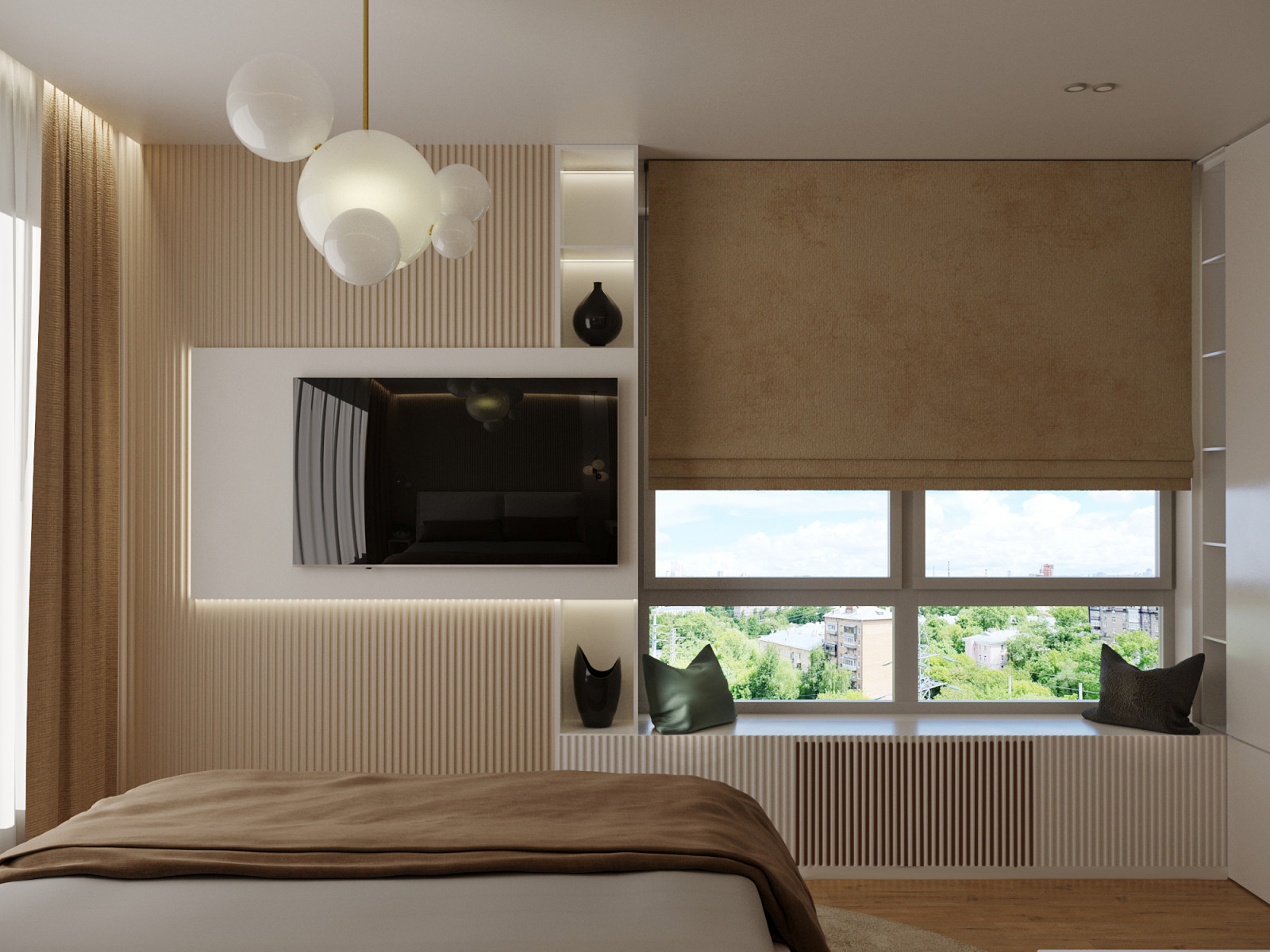 Трехкомнатная квартира 98 кв.м. в ЖК "Западный порт"