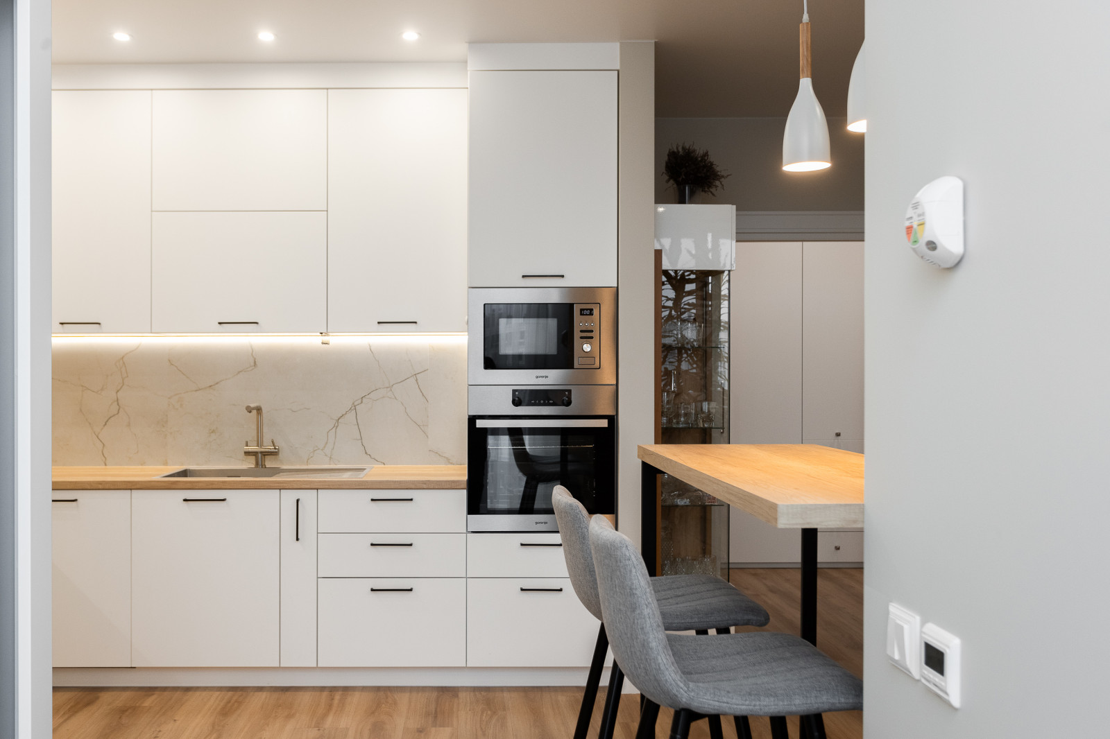 Кухня в современном стиле по ул. Крымский проезд