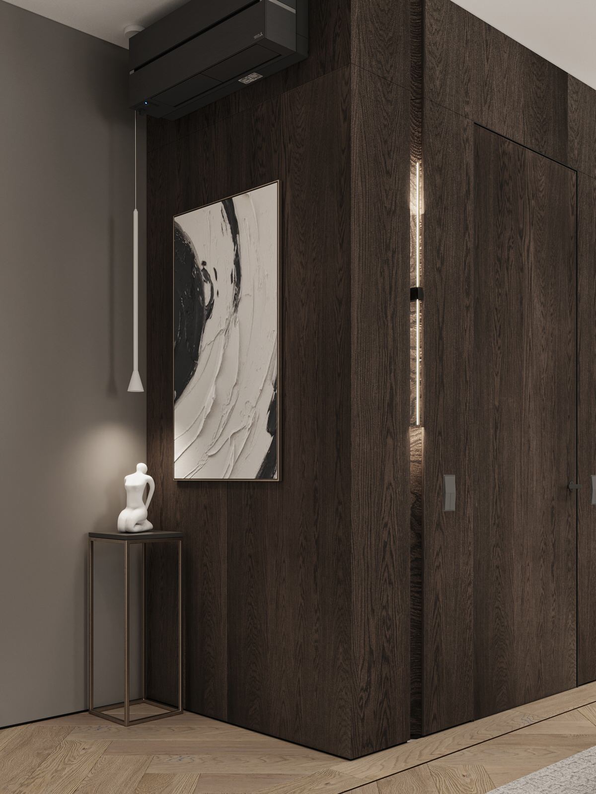 Дизайн-проект квартиры, ЖК Михайловский, Новосибирск