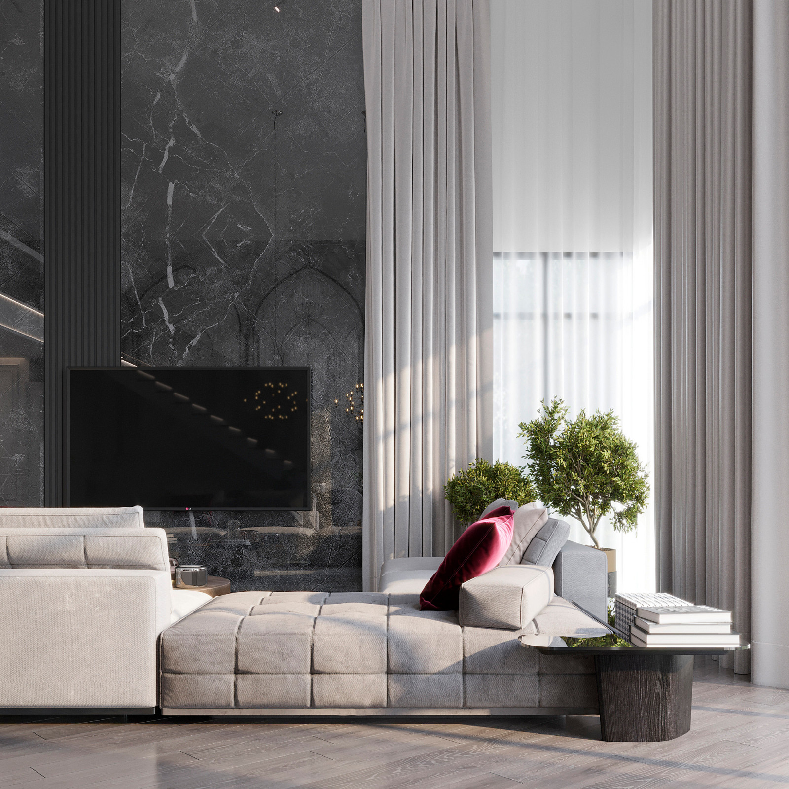 Дизайн-проект загородного дома 239 м2 в Воронеже