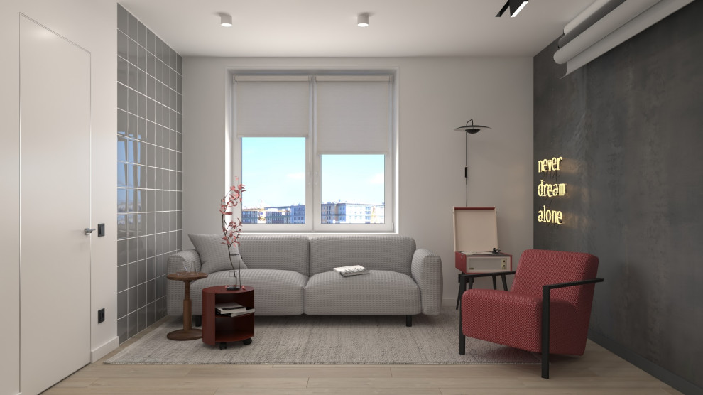 Квартира для пары фотографов в ЖК "Галактика"