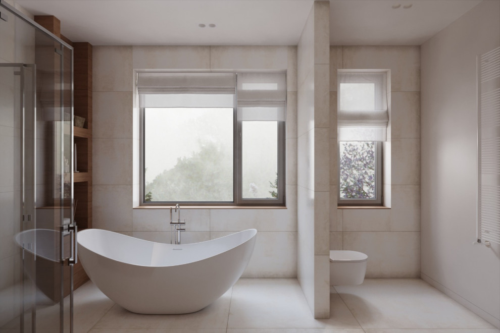 Дизайн-проект загородного дома  в современном стиле