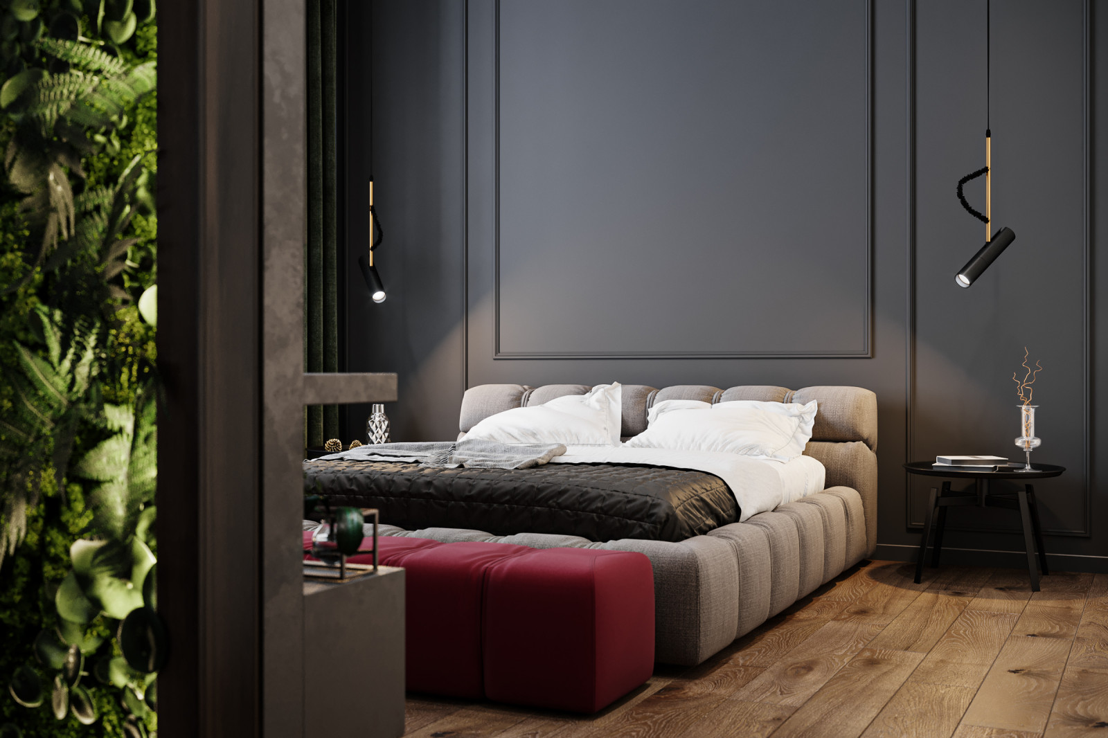 Квартира 132 кв.м. в современном стиле в ЖК "Ботанический сад LIFE".