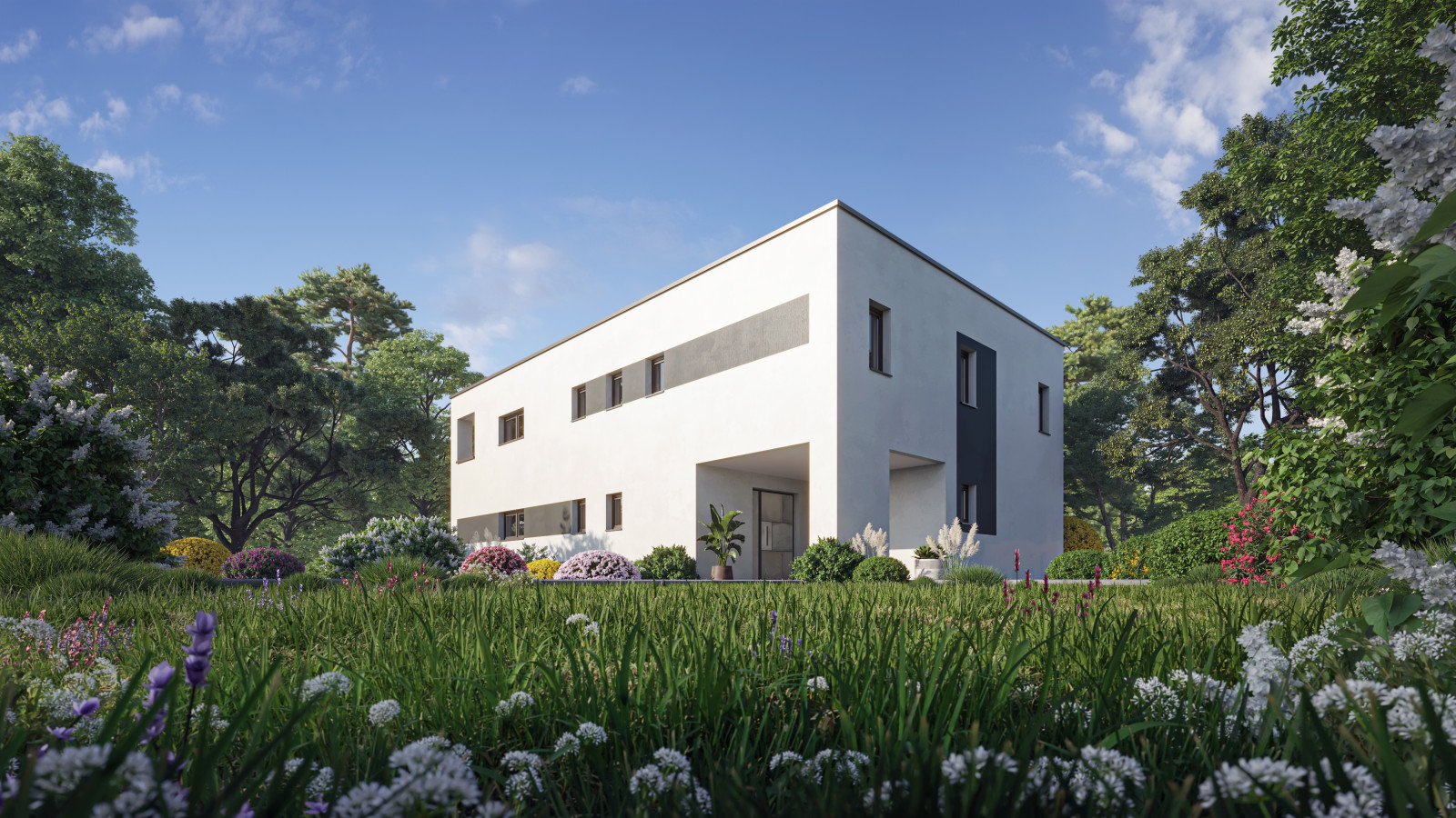 neues Haus für mehrere Familien
