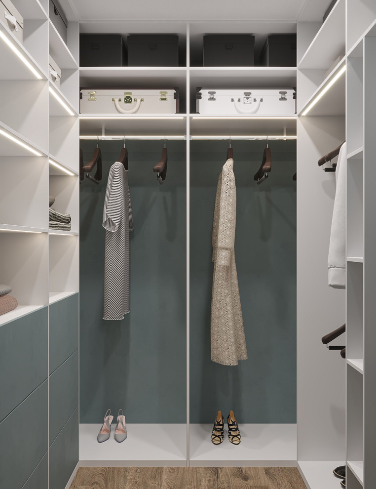 Спальня с гардеробной с/т Фестивальное, Курская область.