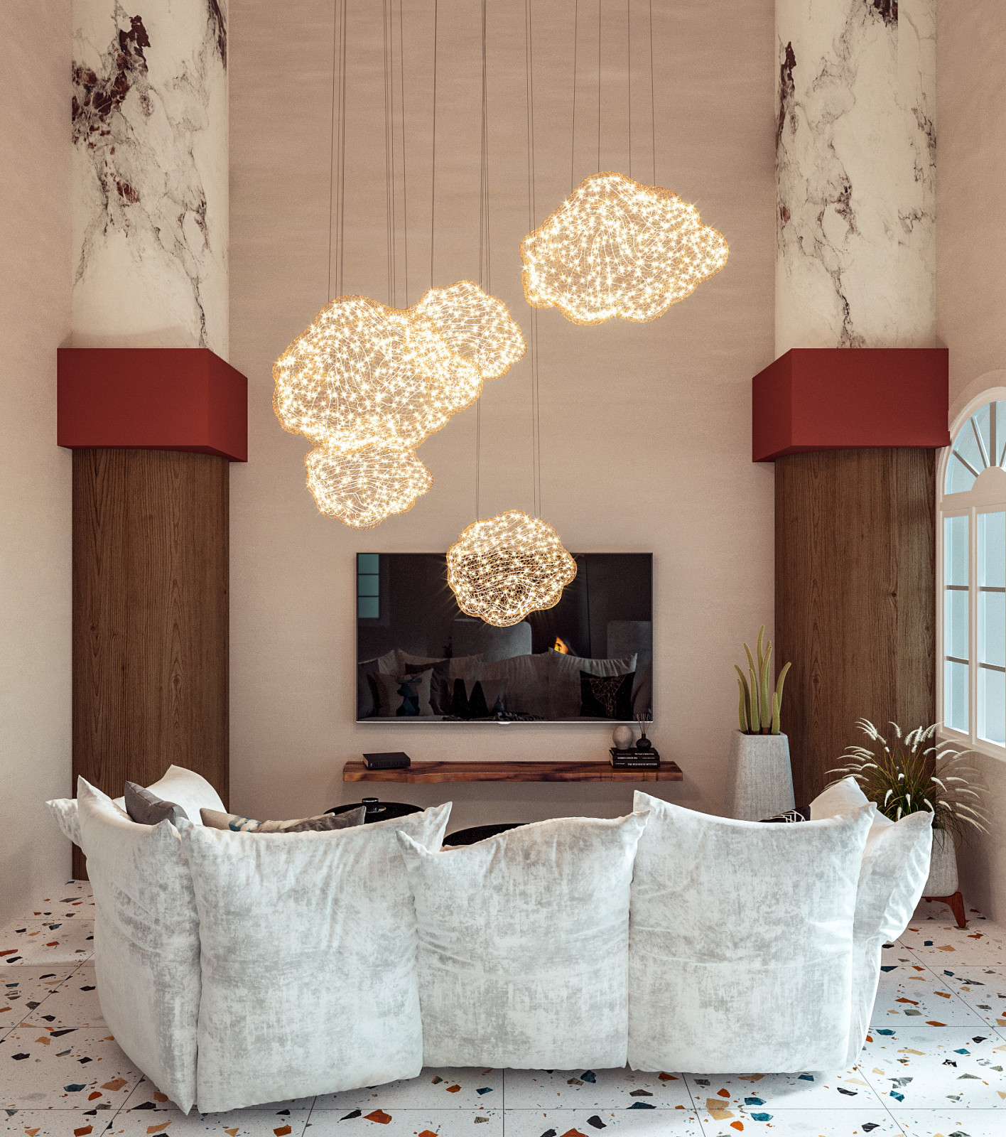 Гостиная - диванная зона