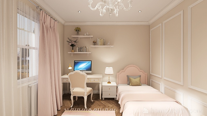 Проект  для молодой семьи в стиле неоклассика