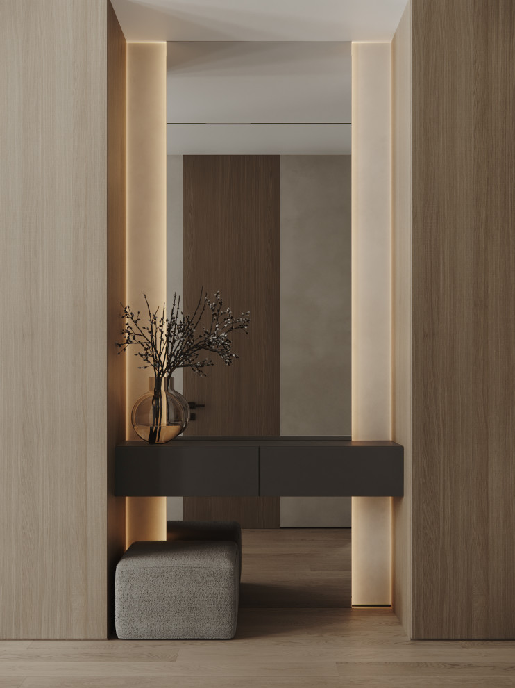 Квартира 144,8 m в стиле современный минимализм