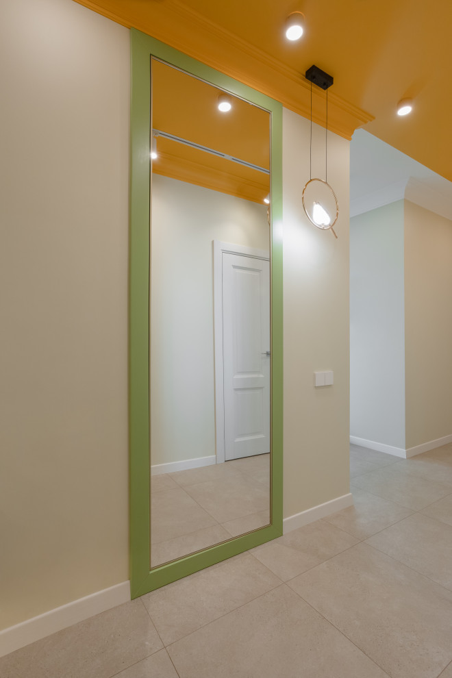 Реализованный проект яркой квартиры в ЖК "Мичурин"