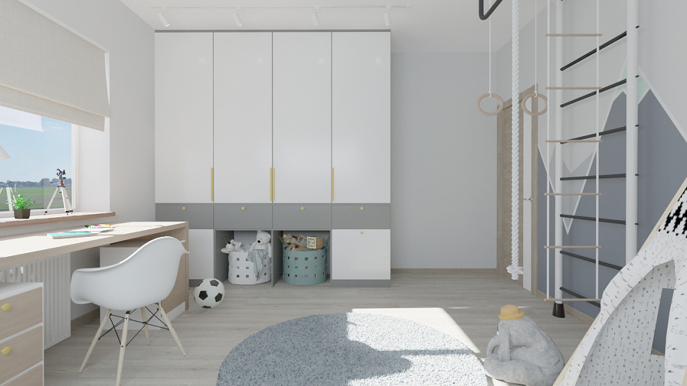 детская в Скандинавсом стиле