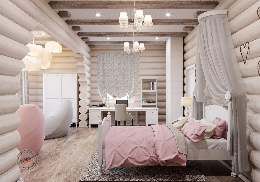 Дом из кругляка в Иркутске