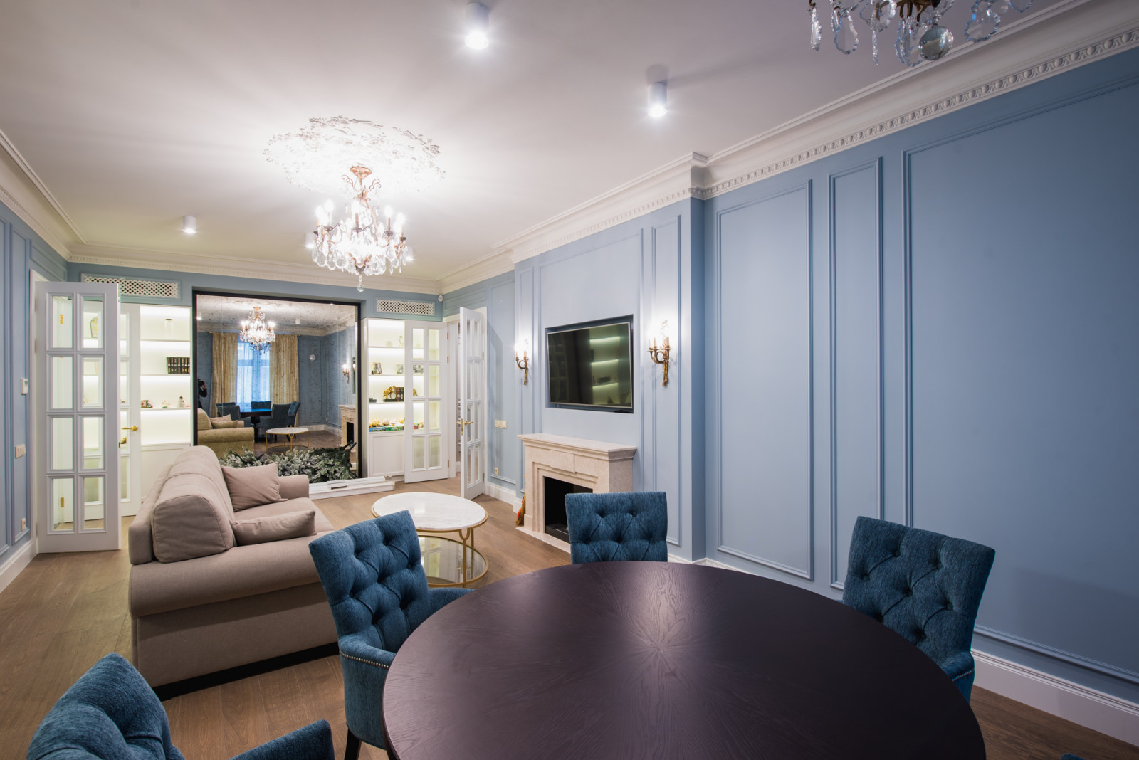 Двухкомнатная квартира по дизайн-проекту