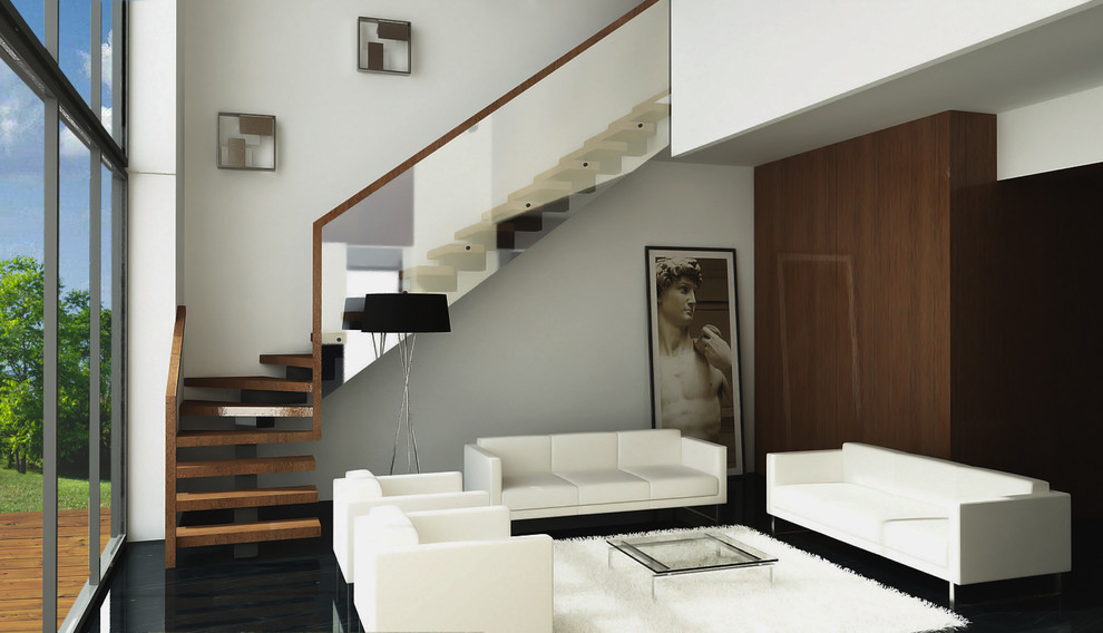 Обложка проекта: Интерьер жилого дома для семьи из трех человек