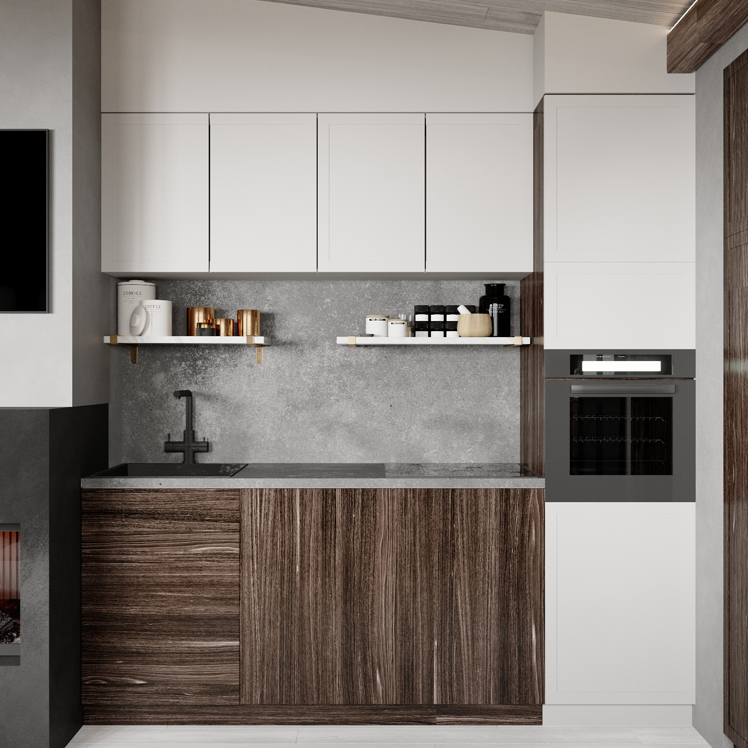 Небольшой пентхаус в Сочи. 45 м.кв