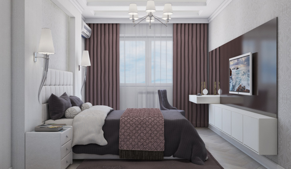 3х-комн. квартира для семьи в стиле неоклассика