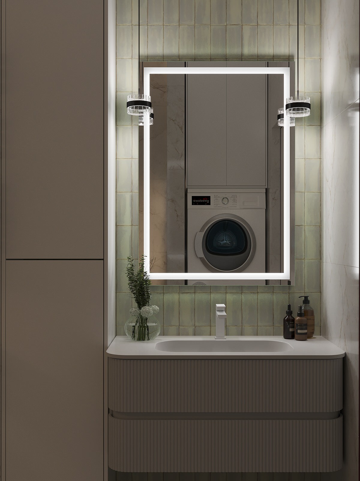 Санузел (сценарий освещения "relax")