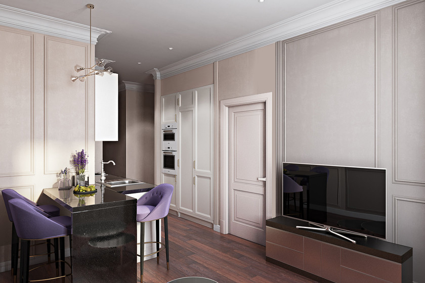 Кухня-гостиная