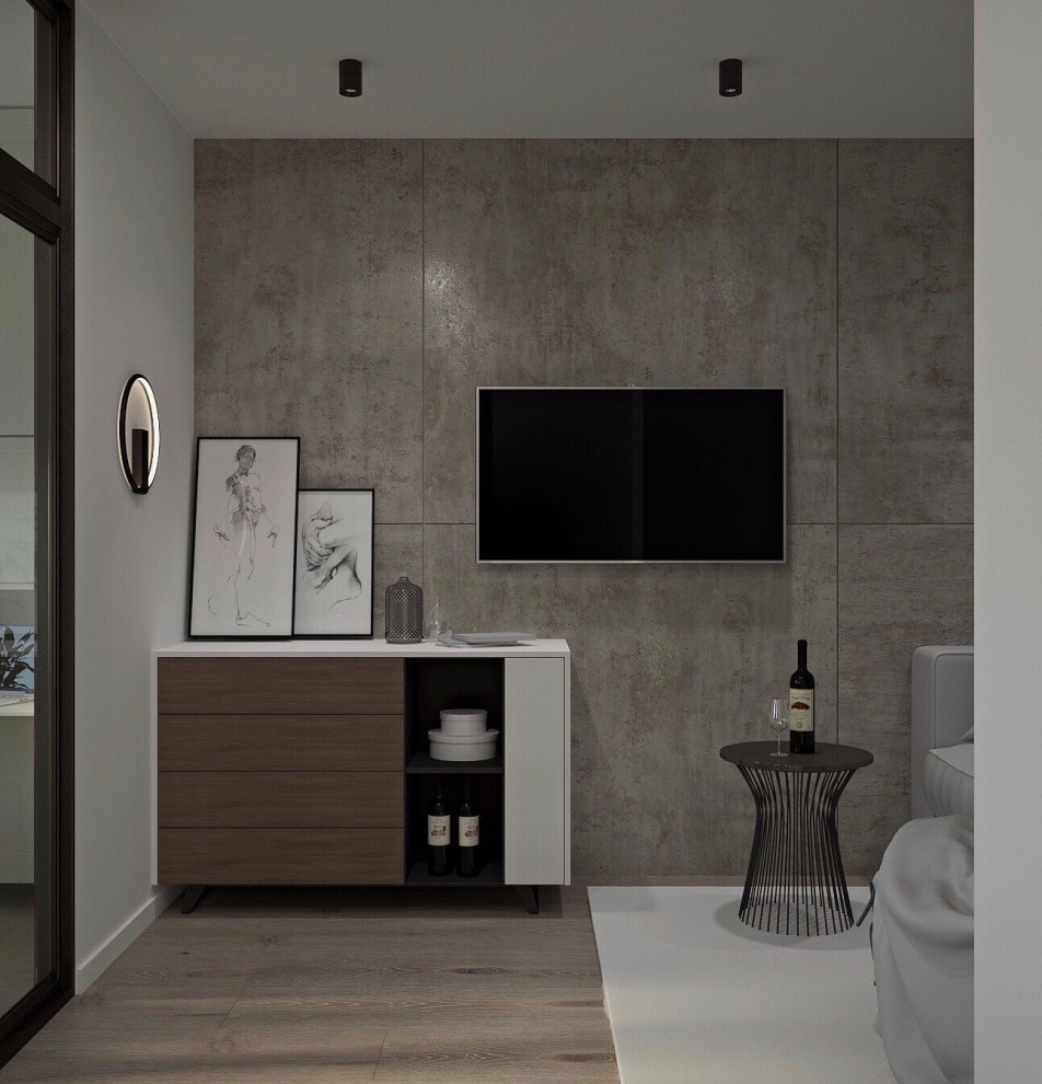 Дизайн проект квартиры 30 кв. м.