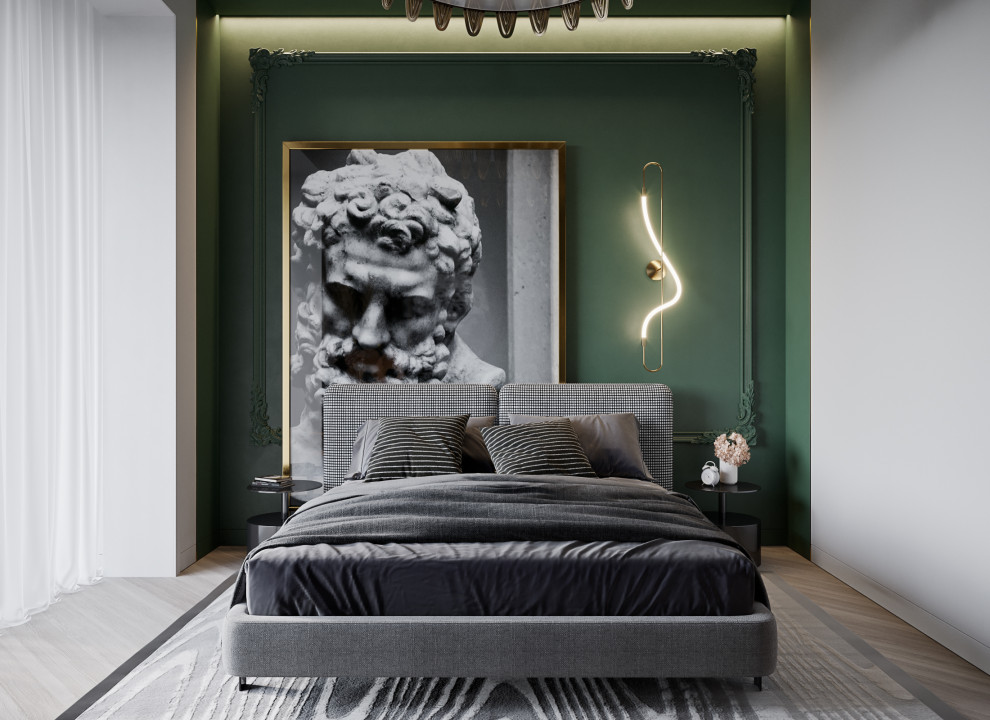 проект интерьера квартиры 150м2 Колков С.С., Камнев М.В. 2020г.