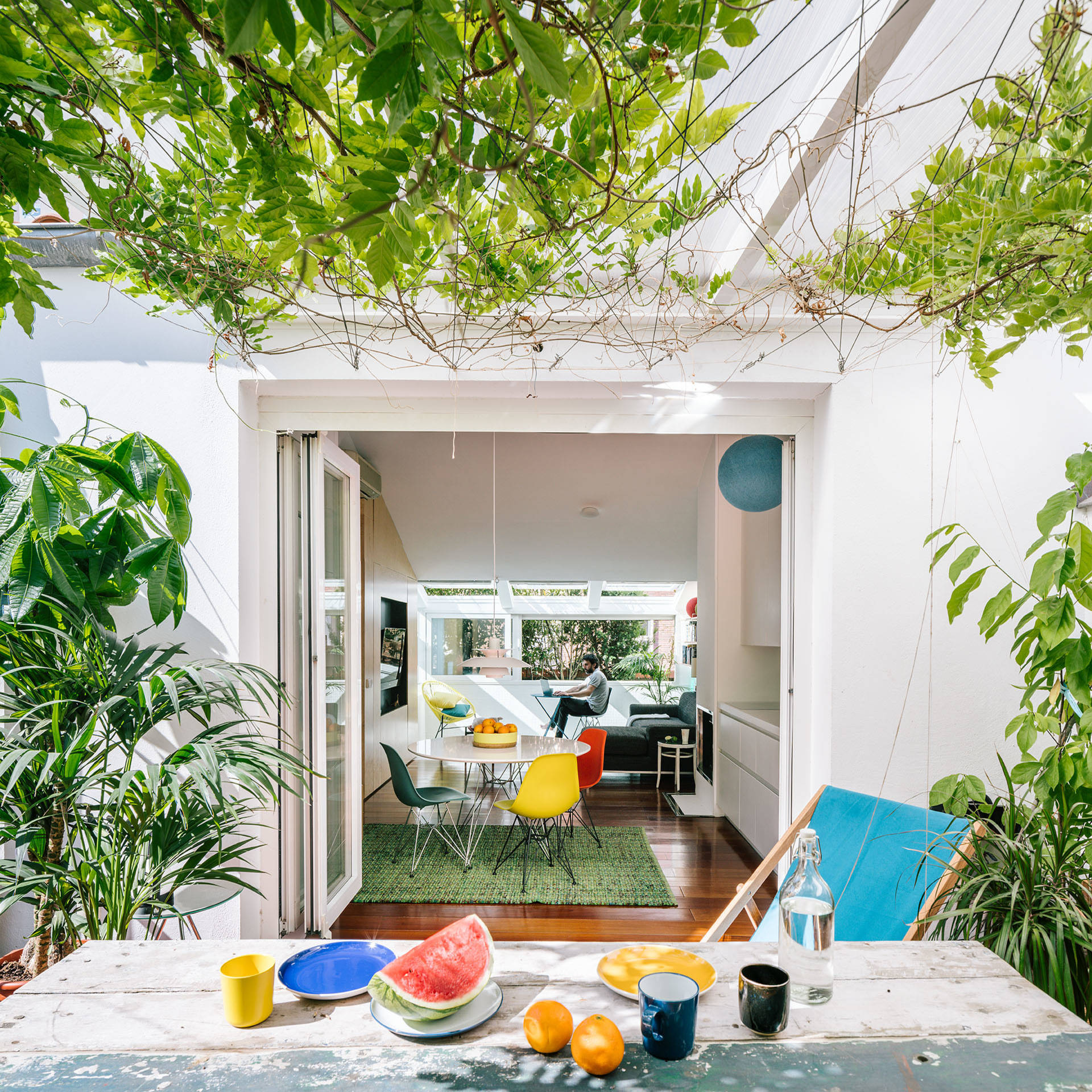 Houzz Испания: Квартира с бассейном — под самой крышей