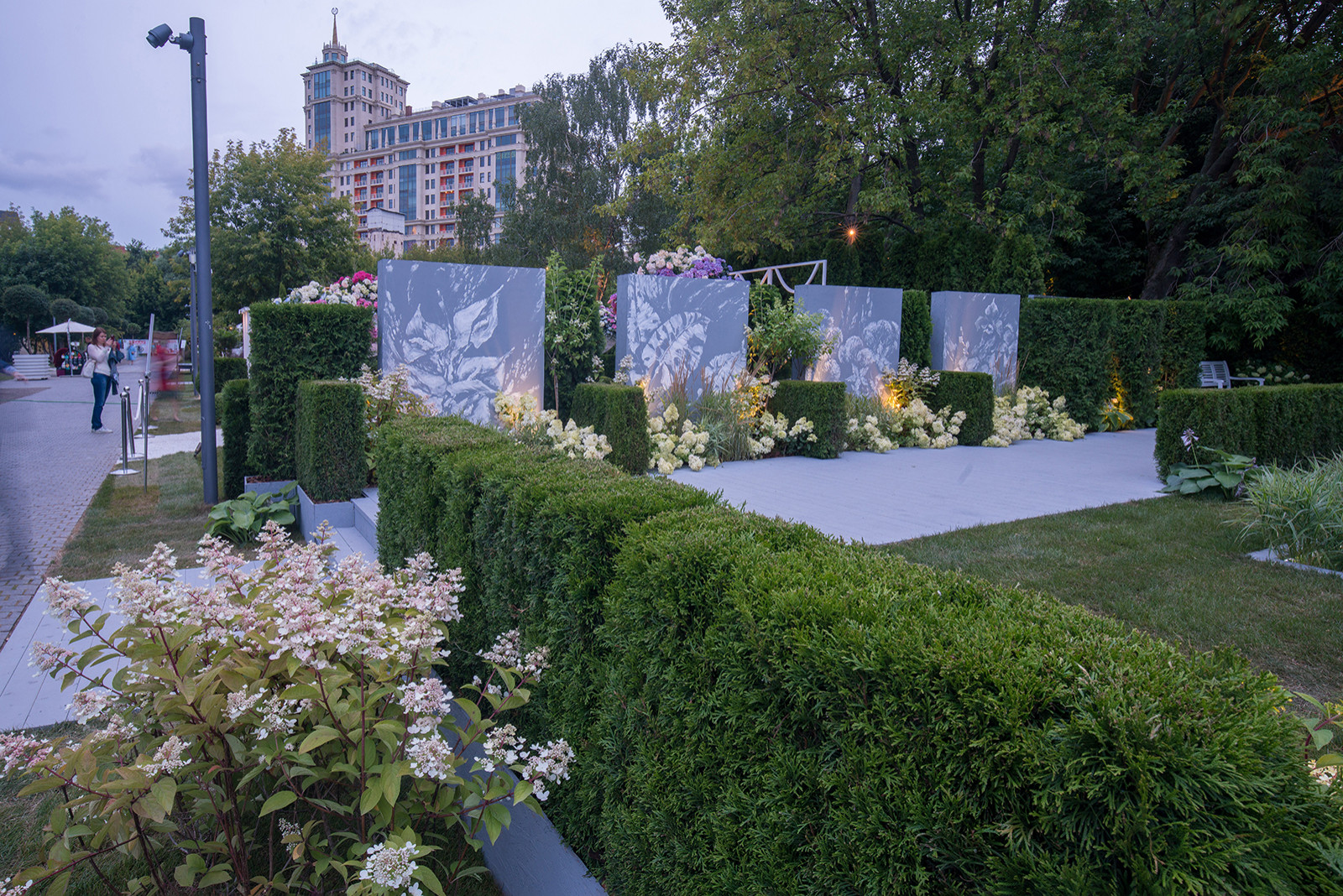 Сад Оксаны Хебородовой Гран-При на Москоу Флауер Шоу ( "Cад Вячеслава Зайцева")