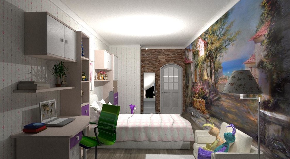 Детская комната для девочки 11 лет