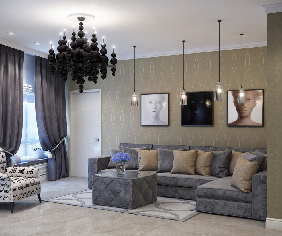 Квартира ЖК Аэробус, гостиная дочери