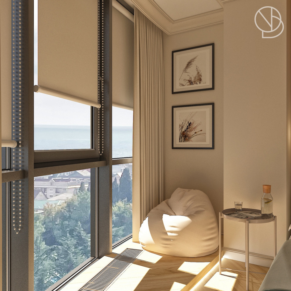 Спальня, лаунж-зона