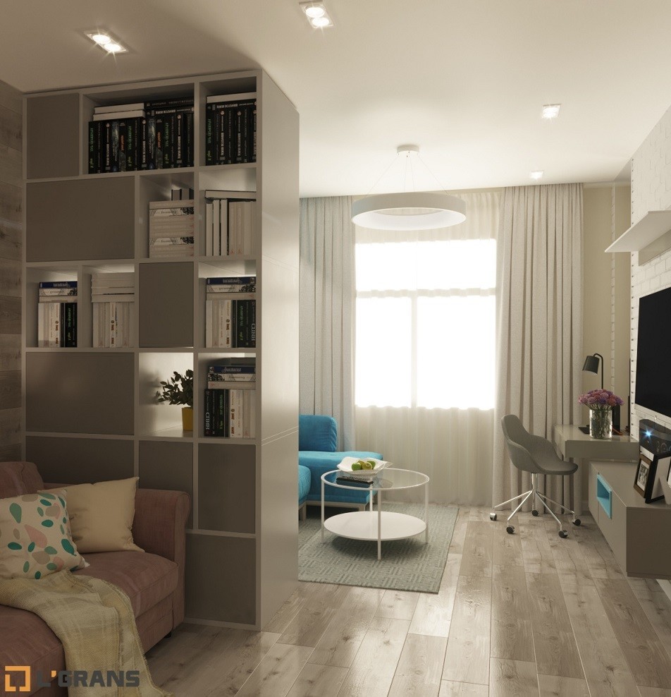 Дизайн проект интерьера комнаты по ул. Шеронова