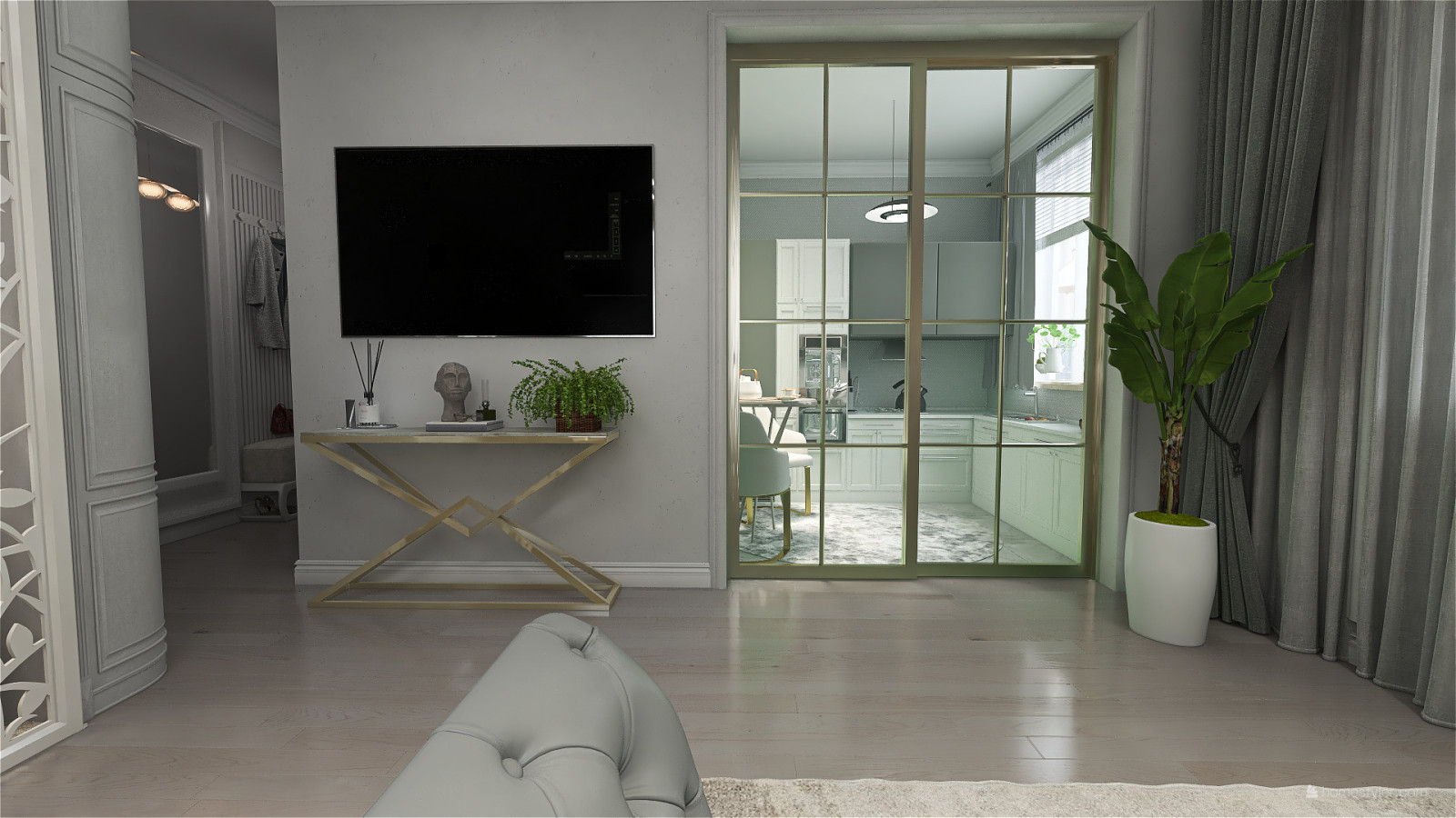 Обложка проекта: однокомнатная квартира