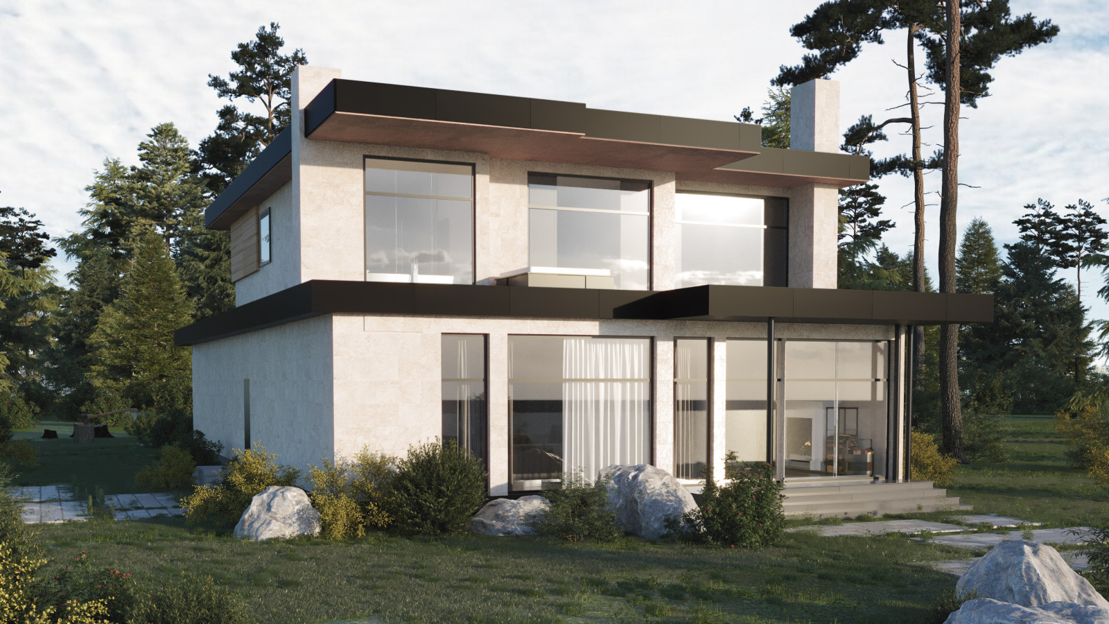 Обложка проекта: Загородный дом в Раздорах