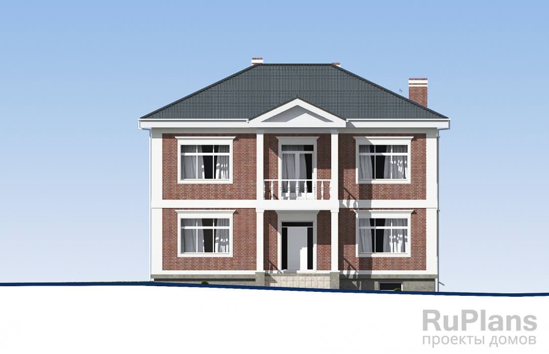 Rg5020 - Проект двухэтажного дома с цоколем