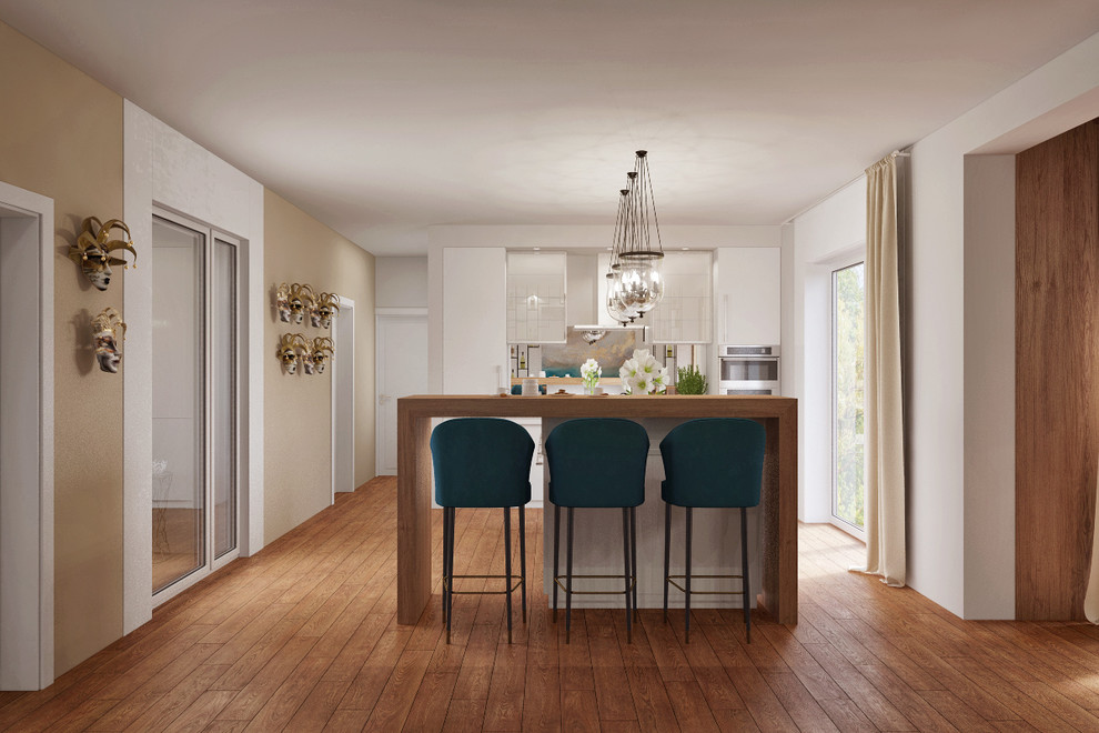 Дом в лесу для постоянного проживания.